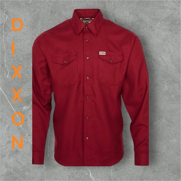 DIXXON Other - DOXXON Flannel “The Bordeaux” Mens 2XT “